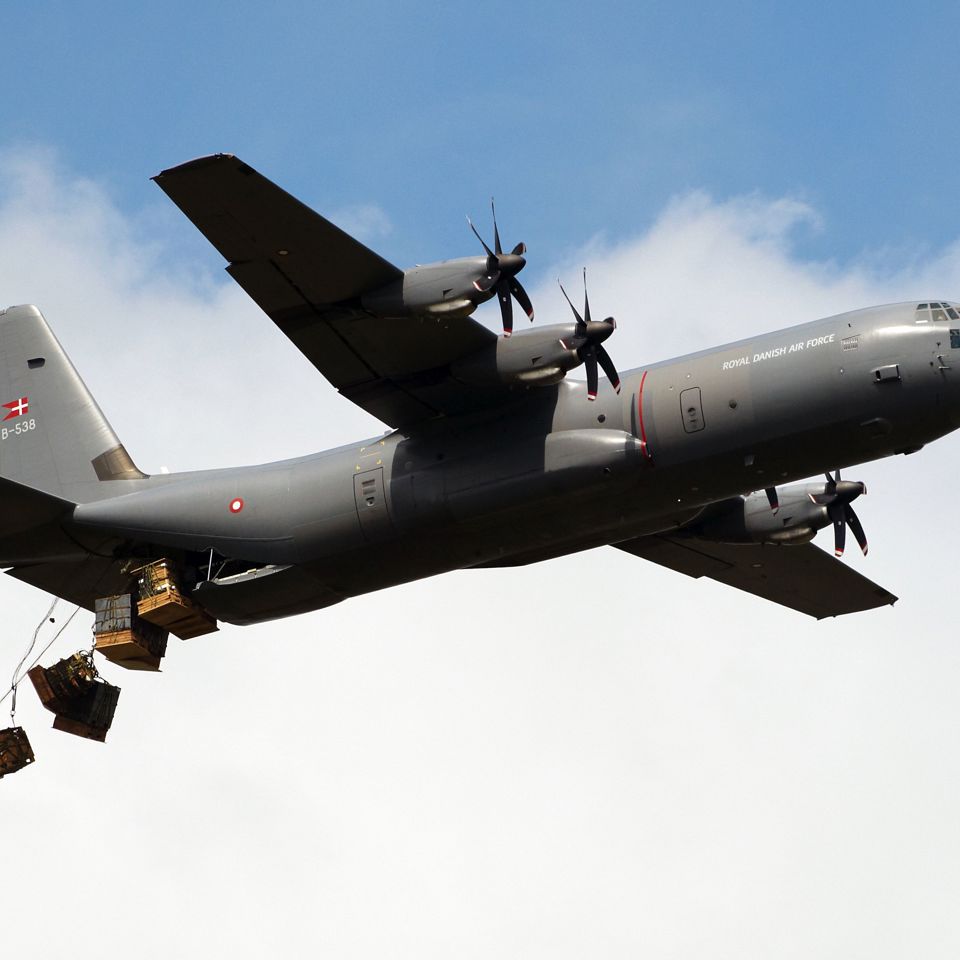 Lockheed Martin C-130J Super Hercules.